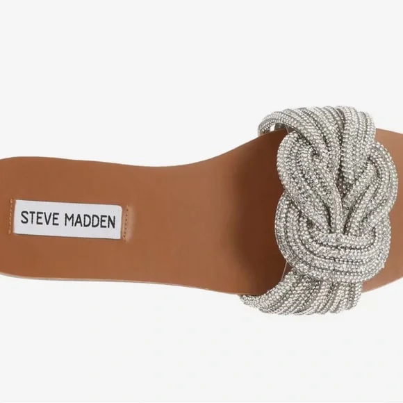 Steve Madden Adore Rhinestone Sandal - Picture 4 of 7